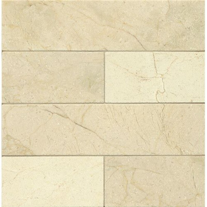 Мраморная плитка CREMA MARFIL ALBA S 305*305*10, м2