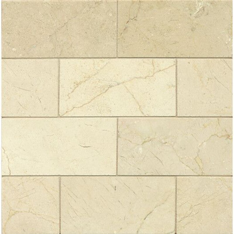 Мрамор CREMA MARFIL ALBA S плитка 600*600*20 м2