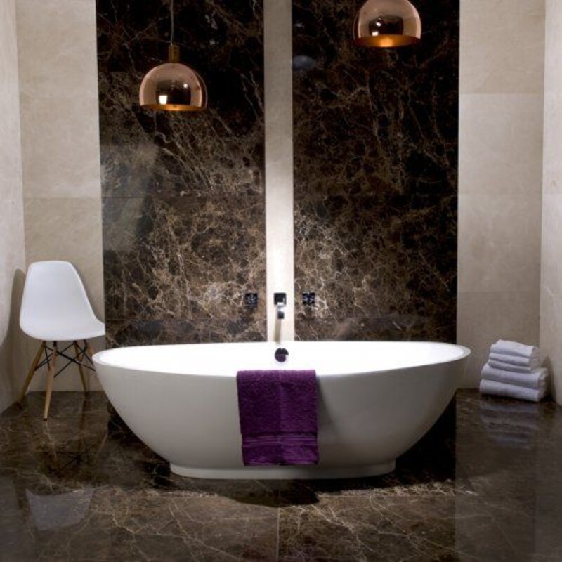 Мраморная плитка DARK EMPERADOR 600*300*20, м2