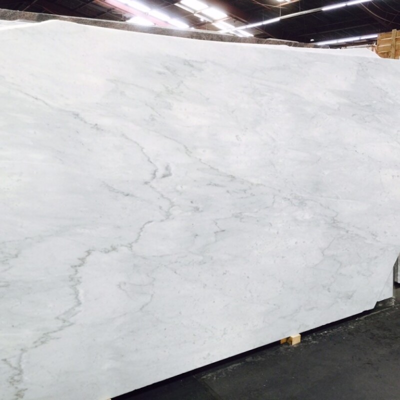 Мраморный слэб BIANCO CARRARA толщина 30 мм, полированный