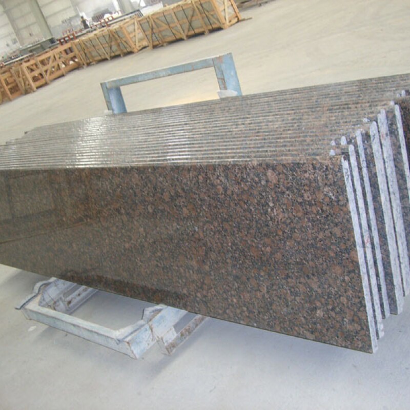 Гранитный слэб BALTIC BROWN толщина 20 мм, термо