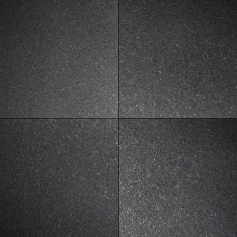 Гранитная брусчатка ABSOLUTE BLACK 200*100*30, полнопиленая, термообработанная