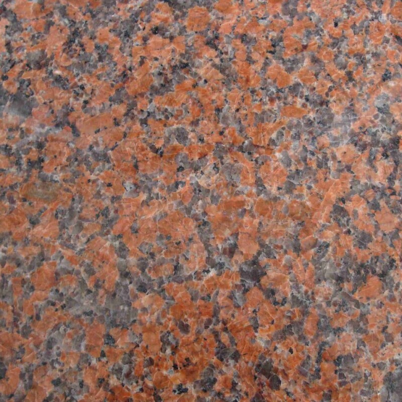 Гранитная брусчатка MAPLE RED 200*100*30