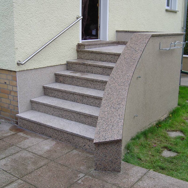 Гранитная плитка Мапл Ред 600*300*30 термо, м2
