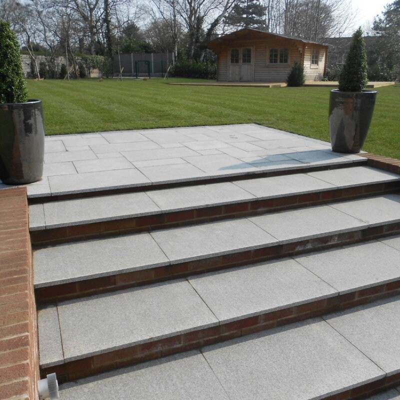 Гранитная плитка Sesame Black 600*300*30 термо, м2