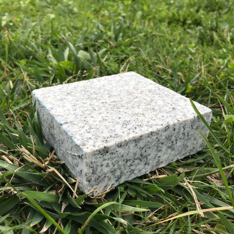 Гранитная брусчатка Камбулатовская 100х100х80, м2