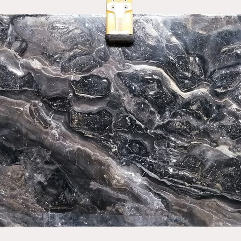 Слэб мраморный Arabescato Grigio Orobico (Арабескато Гриджио Оробико) 30 мм (Италия)