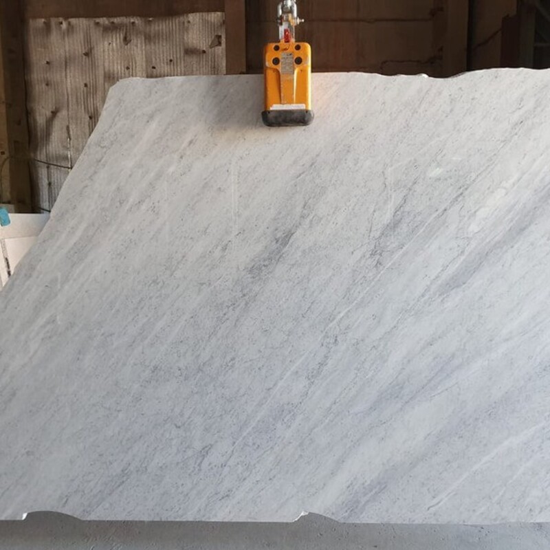 Слэб мраморный Bianco Carrara C (Бьянка Каррара С) 20 мм (Италия)