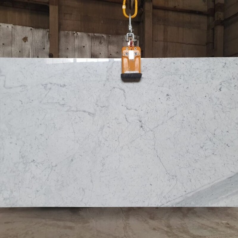 Слэб мраморный Bianco Carrara C (Бьянка Каррара С) 30 мм (Италия)