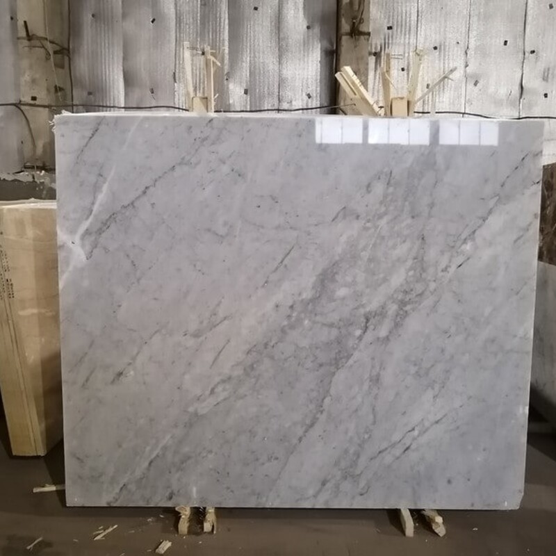 Слэб мраморный Bianco Carrara C (Бьянка Каррара С) 30 мм (Италия)