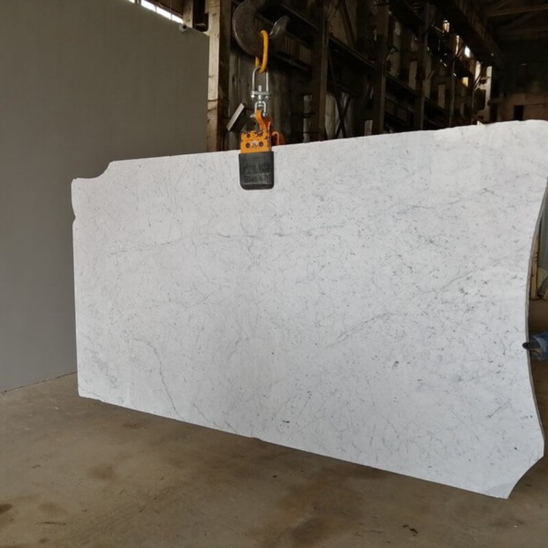 Слэб мраморный Bianco Carrara C (Бьянка Каррара С) 30 мм (Италия)