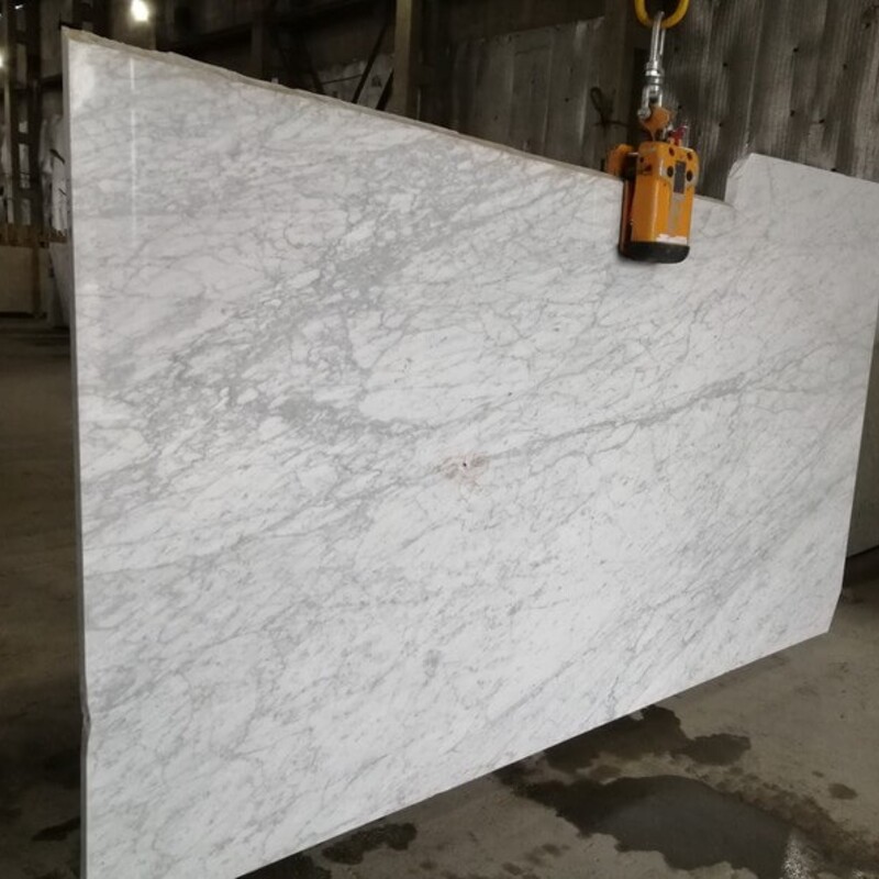 Слэб мраморный Bianco Carrara C (Бьянка Каррара С) 30 мм (Италия)
