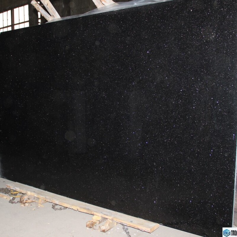 Слэб гранитный Black Galaxy (Блэк Гэлакси) 30 мм (Индия)