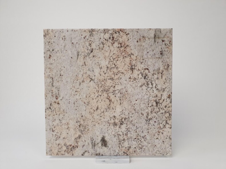 Гранитная плитка 305*305*10 мм. Гранит Ivory Brown (Индия), бежевый, натуральный камень